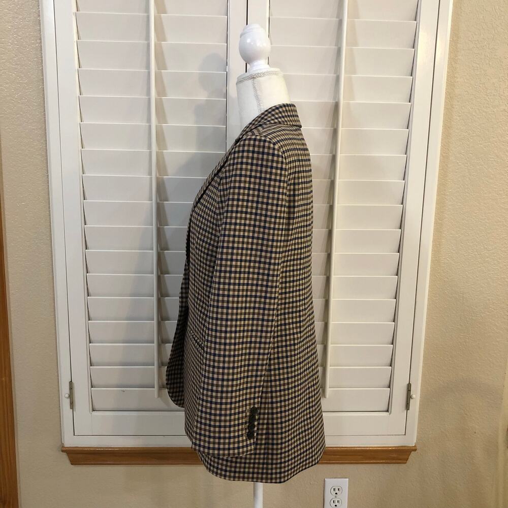 J. Crew Alfie Italian Wool Plaid Blazer - Picture 5 of 11